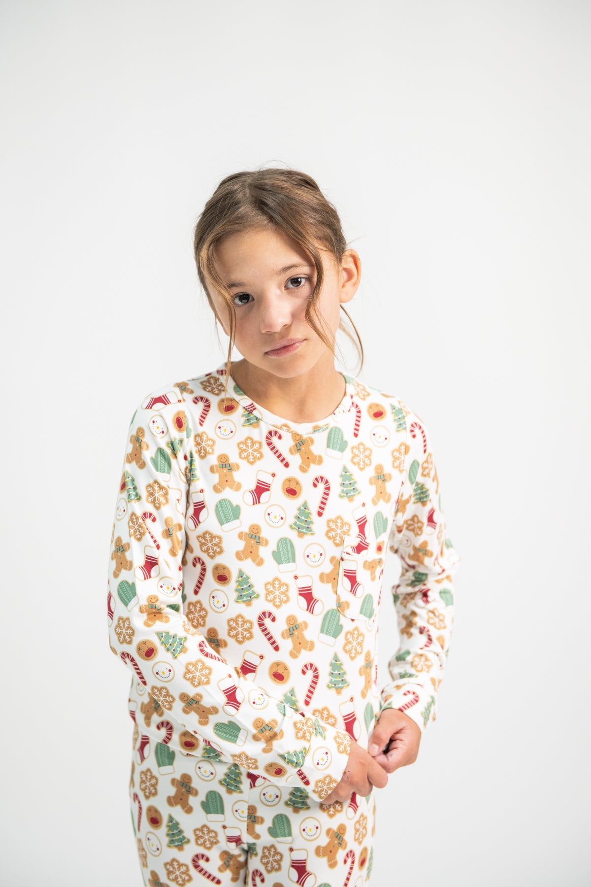 Bambi and Birdie Classic Thermal set pajamas 'Evergreen plaid' – Watermelon  Tree Children's Boutique