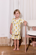 Kids Lounge Short Set - LEMON SORBET
