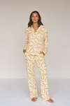 Ladies Collared Set - GO BANANAS