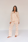 Ladies Collared Set - BREAKFAST IN BED