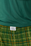 Ladies Boxer Pant Set - PINE LODGE PLAID