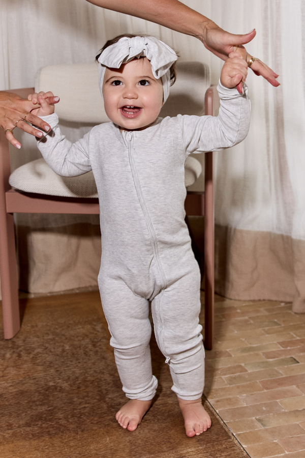 Zipper Sleeper - GREY CLOUD