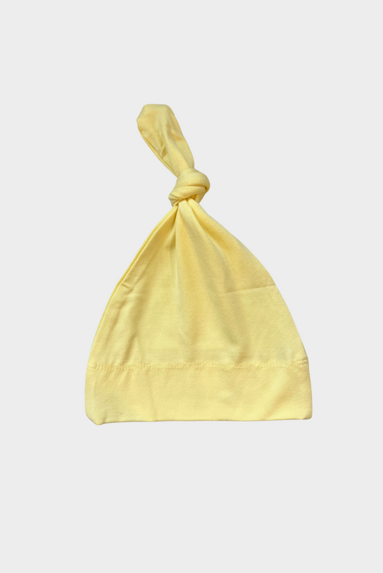 Knotted Hat - BUTTERCREAM