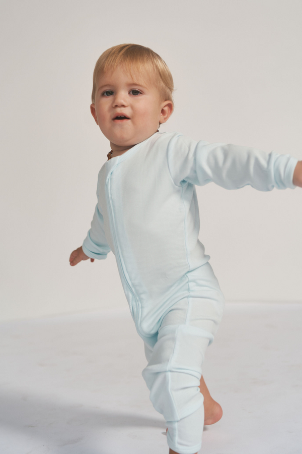 Zipper Sleeper - LIGHT BLUE