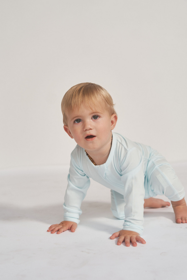 Zipper Sleeper - LIGHT BLUE