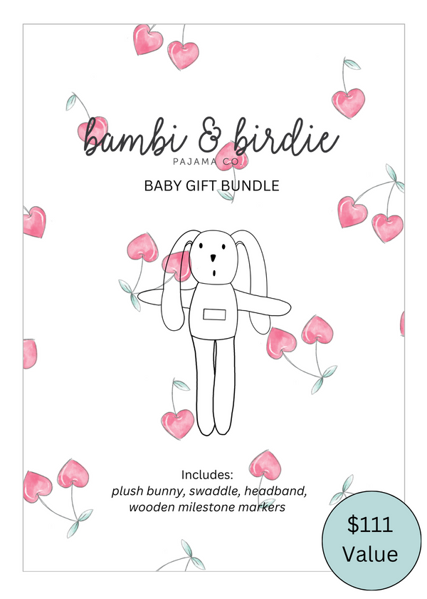 Baby Gift Bundle - CHERRY HEART