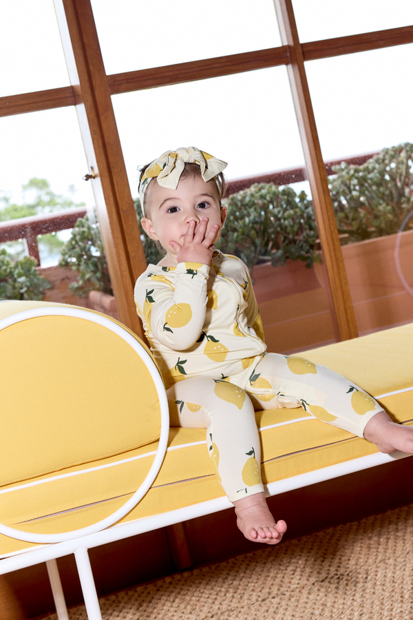 Zipper Sleeper - LEMON SORBET