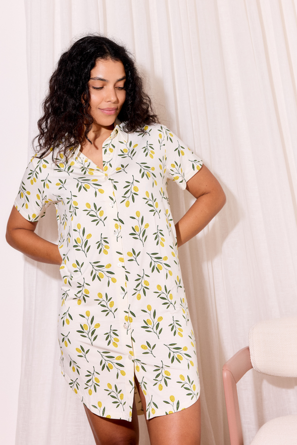 Ladies Lounge Dress - OLIVE