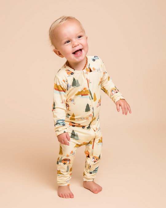 Zipper Sleeper -  HAPPY CAMPER