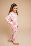 AU | Classic Thermal Pyjama - PINK CHERRY HEART