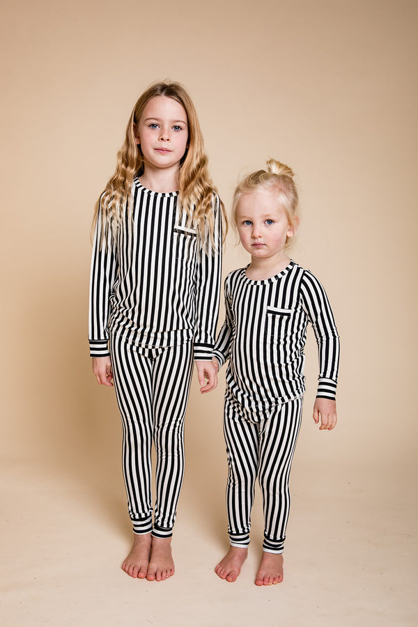 Classic Set - BLACK AND WHITE STRIPE