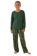 YOUTH Wide Leg Pant Set - PINE LODGE PLAID