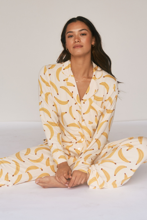 Ladies Collared Set - GO BANANAS