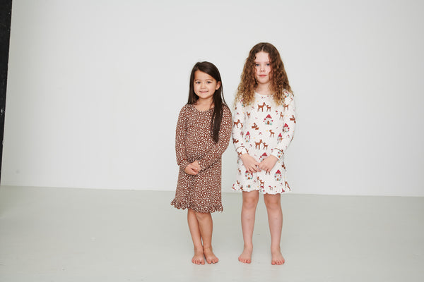 Ruffled Sleep Dress - BAMBI