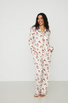 Ladies Collared Set - BAMBI