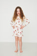 Ruffled Sleep Dress - BAMBI