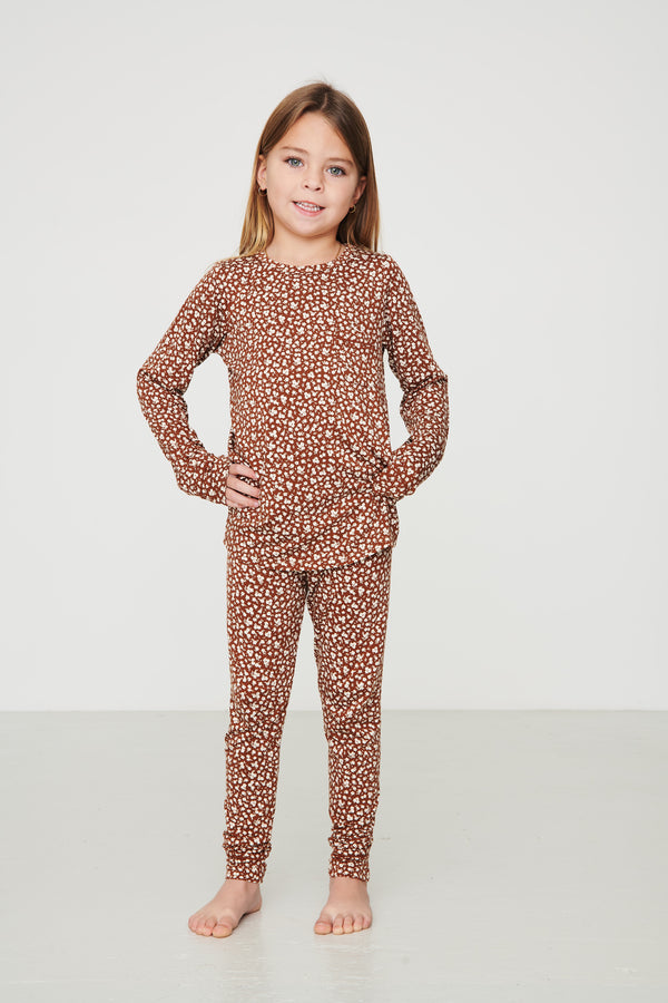 Classic Set - BROWN FLORAL
