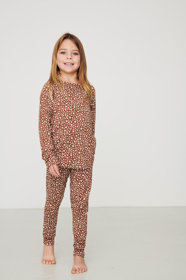 Classic Set - BROWN FLORAL