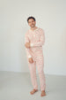 Men's Henley Wide Leg Set - HOLIDAY SKETCH