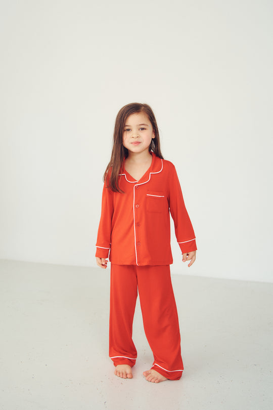 Kids Collared Set - MERRY & BRIGHT