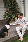 Men's Henley Jogger Set - CALI CHRISTMAS