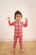 Zipper Sleeper - RED PLAID