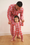 Zipper Sleeper - RED PLAID