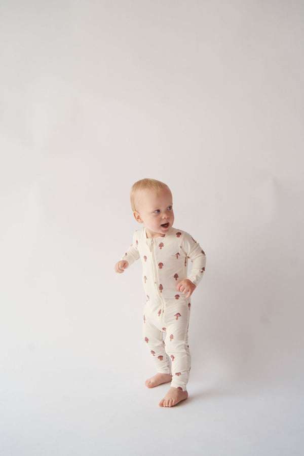 Zipper Sleeper - MUSHROOM