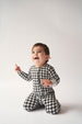 Zipper Sleeper - HOUNDSTOOTH