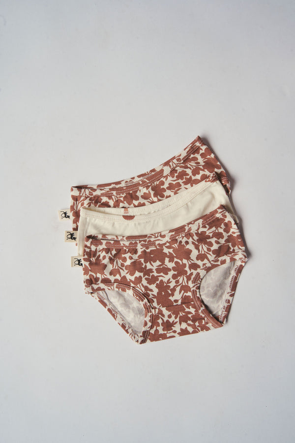 Kids Undies - MUSHROOM MEADOW 3 PACK