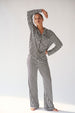 Ladies Collared Set - HOUNDSTOOTH