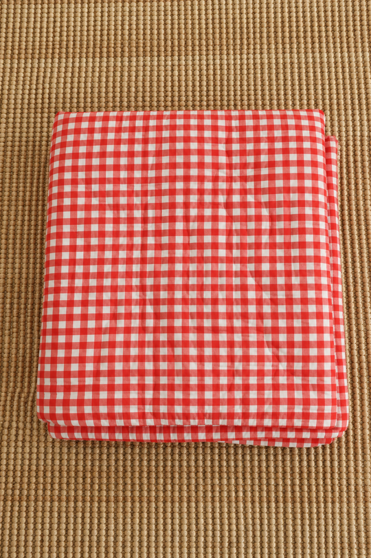 BB Quilt - RED GINGHAM