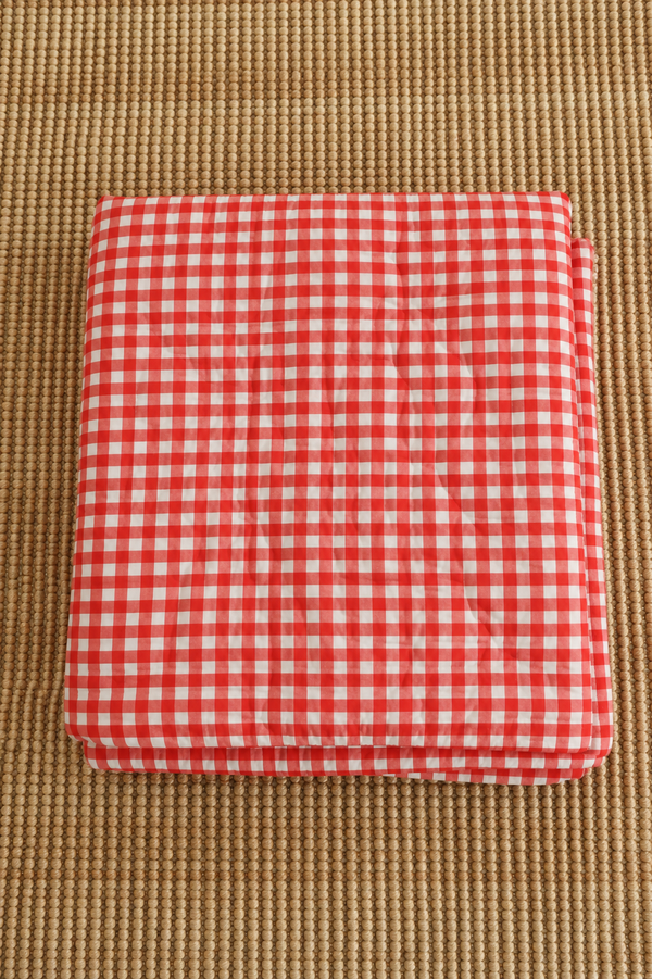 BB Quilt - RED GINGHAM
