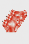 Kids Undies - RED GINGHAM