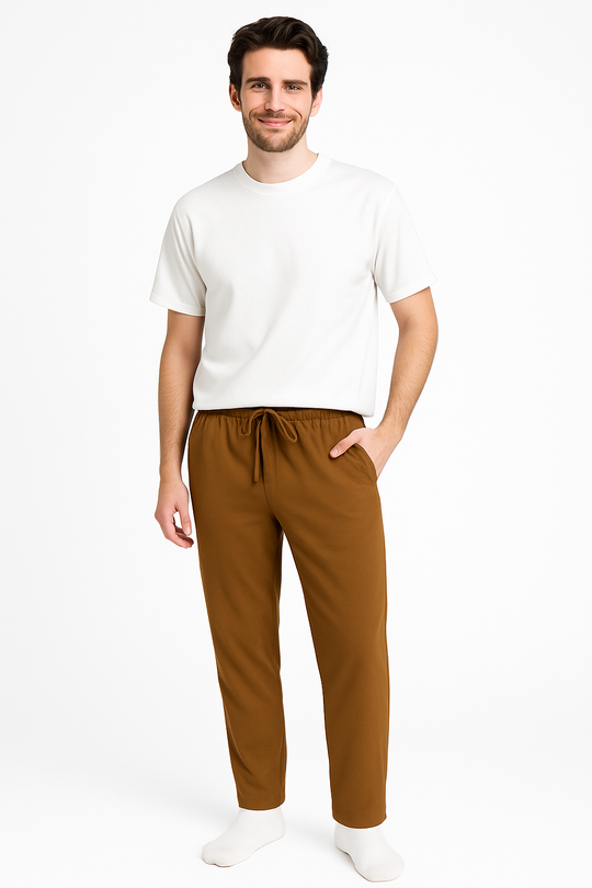 Men's Wide Leg Pant - COCOA