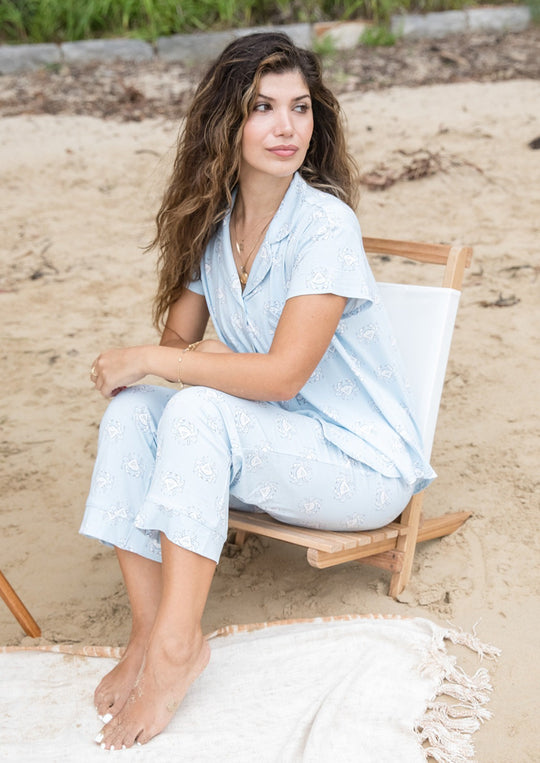 Marely Sleepwear Pajamas-Grey-Bamboo-Sustainable Canadian Women's Clothes –  House of Bamboo