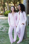 Ladies Collared Set - PINK