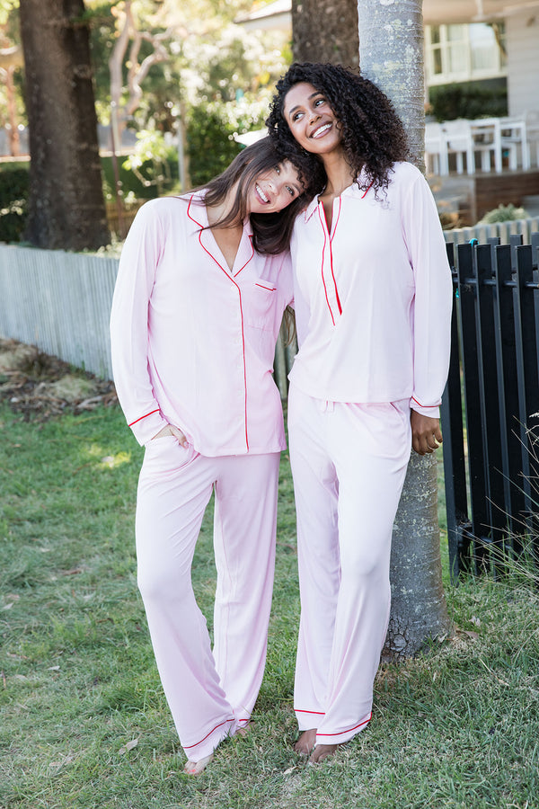 Ladies Polo Set - Pink