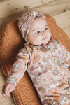 AU | Baby Bow Hat - VINTAGE FLORAL