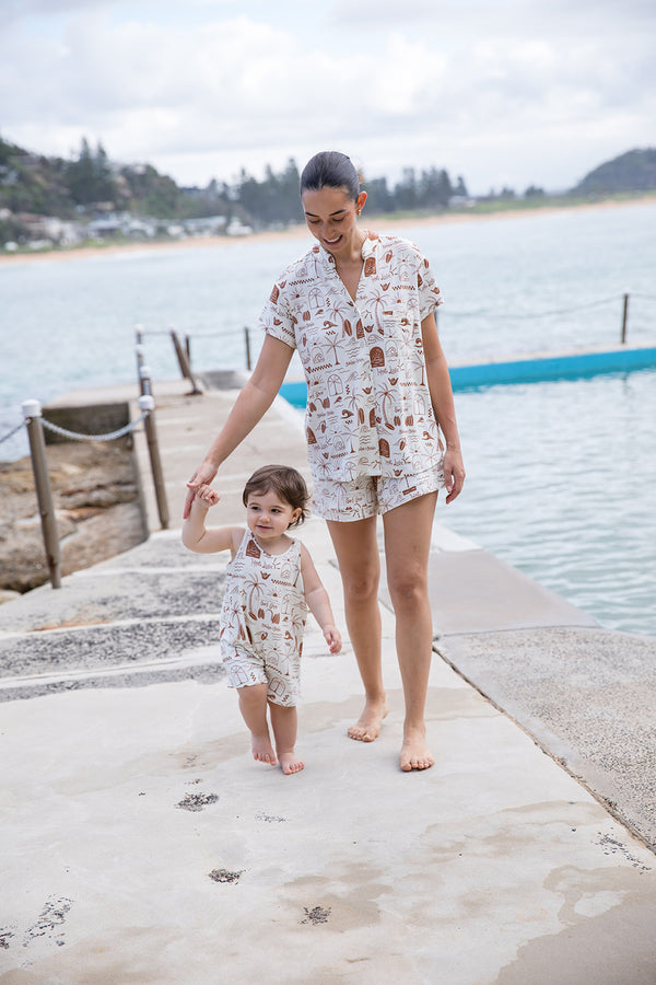 Tank Romper - SURF SHACK