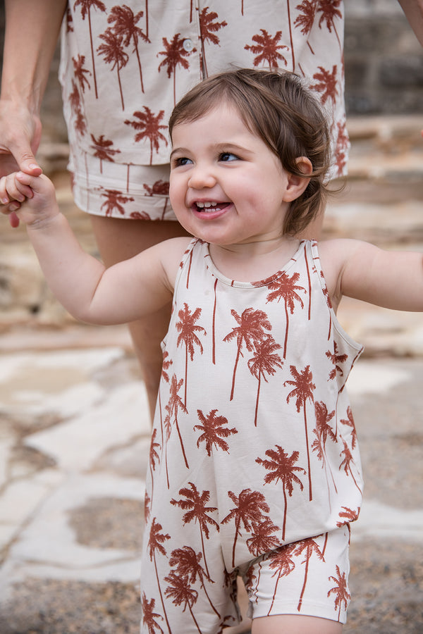 Tank Romper - PALMS