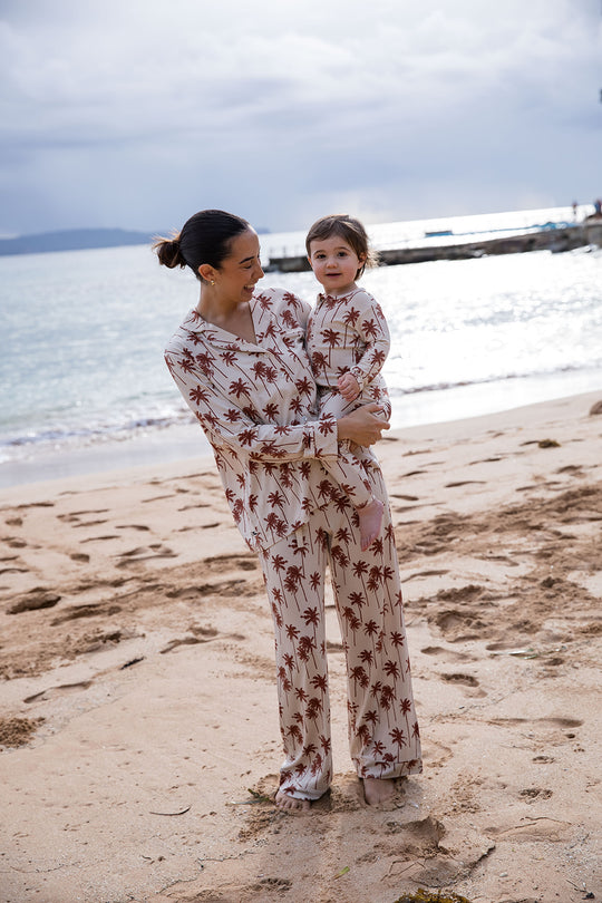 Ladies Collared Set - PALMS
