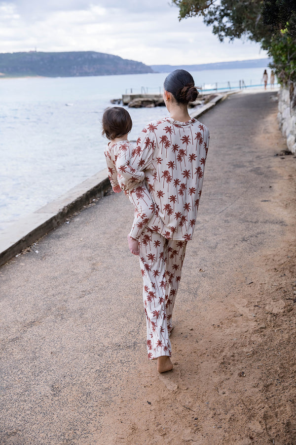 Ladies Collared Set - PALMS