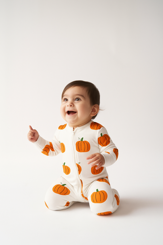 Zipper Sleeper - PUMPKIN