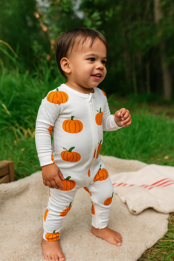 Zipper Sleeper - PUMPKIN