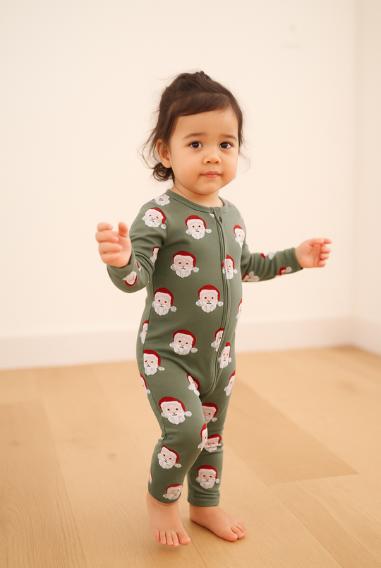 Zipper Sleeper - SANTA