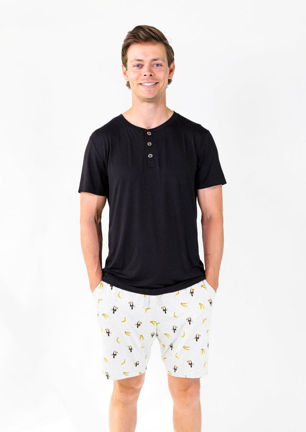 Men's Henley Short Set - TOUCAN