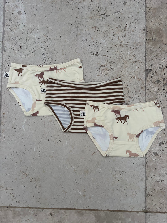 Kids Undies - COUNTRY CHARM 3 PACK