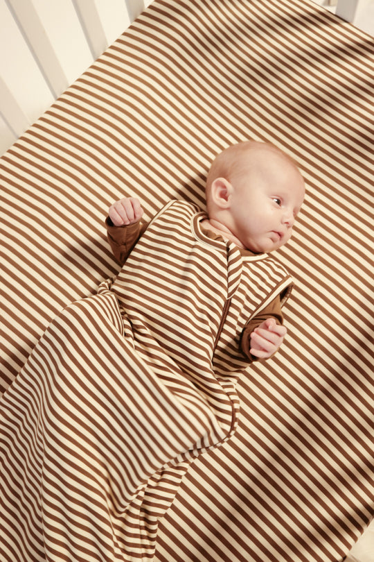 Sleep Sack - CARAMEL STRIPE