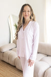 Ladies Collared Set - MAUVE